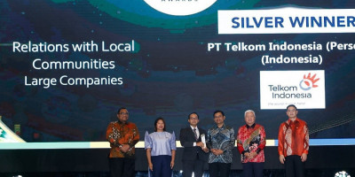 Dari Indonesia ke Panggung Internasional: Telkom Raih Penghargaan Asia ESG Positive Impact 2025