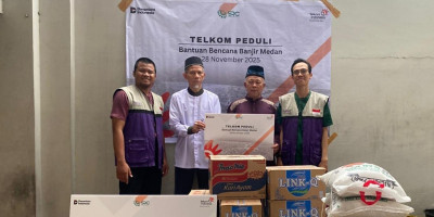 TelkomGroup Perkuat Pemulihan Layanan dengan Tambahan Backup Satelit di Wilayah Bencana Sumatra