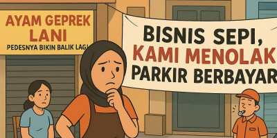 Cerpen: Bayar Parkir, Bisnis Kami yang Tersedak