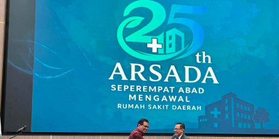 HUT ke-25 ARSADA: Restuardy Daud Tekankan Pentingnya Tata Kelola dan SDM Kesehatan