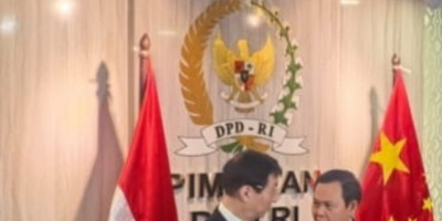 Dorong Investasi dan Penguatan Parlemen, Ketua DPD Bertemu Pimpinan CPPCC Tiongkok 