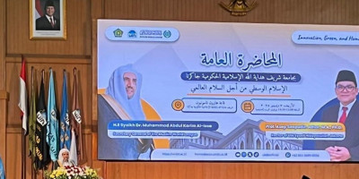 Kuliah Umum di UIN Jakarta, Sekjen Liga Muslim Dunia: Akhlak dan Kejujuran Modal Kunci Perdamaian Dunia