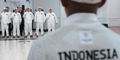 Menpora  Harapkan Atlet Berjuang Maksimal Demi Harkat dan Martabat Bangsa