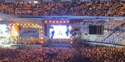 Jadi Perayaan Natal Terbesar di Indonesia, SUGBK Dipadati Jemaat GTI