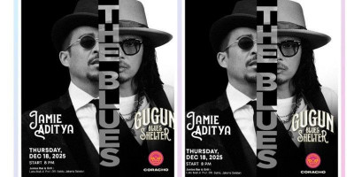 Juntos Bar & Grill Hadirkan Malam Blues Istimewa Bersama Jamie Aditya dan Gugun Blues Shelter