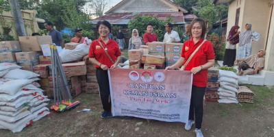 Relawan Tionghoa Aceh Salurkan Bantuan Hingga Larut Malam ke Pedalaman