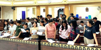 OMK Ranomeeto Siapkan Koor Terbaik Sambut Perayaan Natal 2025