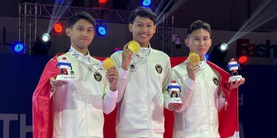 Menpora  Ucapkan Selamat Atas Raihan Emas Pertama Indonesia  dari  Tim Taekwondo di  SEA Games 2025 Thailand