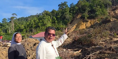 Bukit Longsor Terhenti di Depan Gerbang Biara, Uskup Agung Medan: 