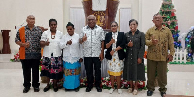PAC PWKI Distrik Merauke Rayakan Natal, Tekankan Peran Perempuan Kristen dalam Keluarga