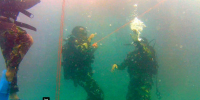 Denipam 1 Marinir Mantapkan Kesiapsiagaan Tempur Lewat Latihan Laut