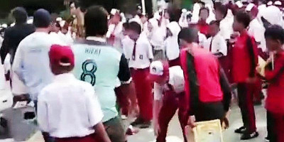 Mobil Pengangkut MBG Tabrak Siswa SDN 01 Kalibaru, Suasana Panik Warnai Lokasi
