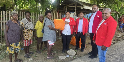 Ketua DPD Barisan Merah Putih Papua Selatan Lantik Pengurus DPC BMP Merauke