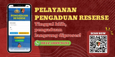 Wakapolri Resmikan Aplikasi Pelayanan Pengaduan Reserse Bareskrim