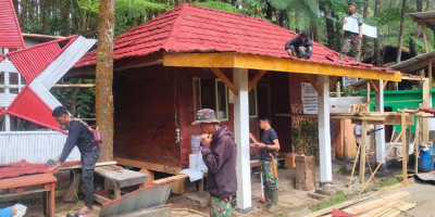 Perhutani dan LMDH Benahi Wisata Curug Layung Sambut Libur Nataru