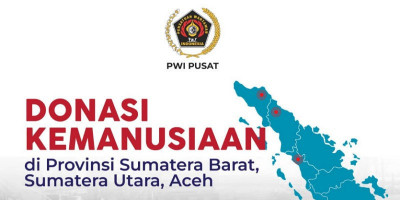 PWI Pusat Galang Donasi Kemanusiaan untuk Korban Bencana di Sumatera 