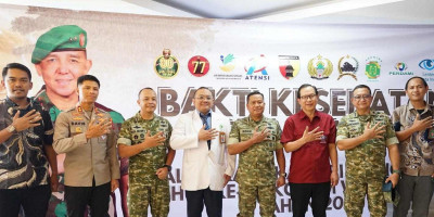 TNI AD Prioritaskan Kemanusiaan: Danrem 083/Bdj Pantau Operasi Katarak Massal bagi 301 Warga Pasuruan
