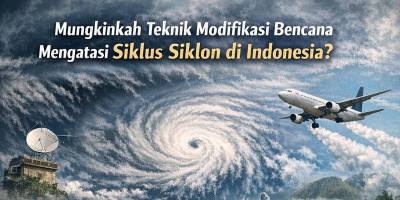 Mungkinkah Teknik Modifikasi Bencana Mengatasi Siklus Siklon di Indonesia?