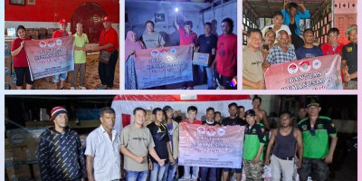 Relawan Hakka Aceh Bergerak Dini Hari, Bantuan Tembus Posko Terpencil