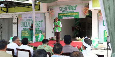 BRI KC Cikarang Dukung Grand Opening Green Market Jababeka lewat Sponsorship dan Fasilitas Transaksi Digital