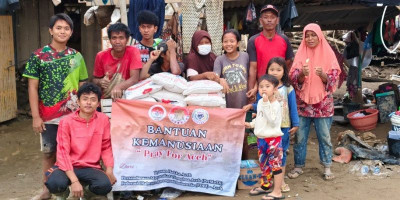 Relawan Terobos Daerah Terisolir, Bantuan Banjir Aceh Tamiang Mengalir