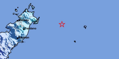 Gempa Magnitudo 4,6 Guncang Wilayah Bitung