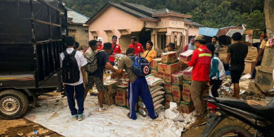 NHM Kirim Bantuan Lintas Pulau untuk Korban Banjir di Sumatera Utara