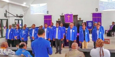 DPD GAMKI Papua Selatan Resmi Dilantik, Dorong Peran Pemuda Kristen Jaga Nilai dan Adat