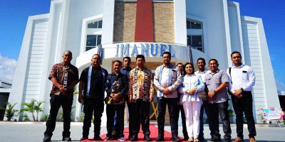 Jelang Natal, NHM Bangun Kembali Gereja Pusat GMIH Tobelo Pascakebakaran