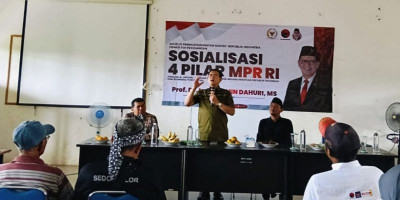 Sosialisasi 4 Pilar di Cirebon, Prof. Rokhmin Dahuri Tegaskan 4 Pilar Kebangsaan Kunci Indonesia Maju