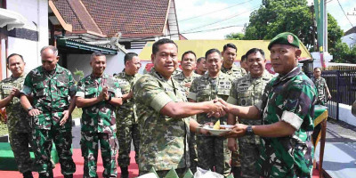 Peresmian Pagar Makorem 083/Baladhika Jaya, Danrem: Simbol Keamanan, Kenyamanan, dan Etos Kerja Prajurit