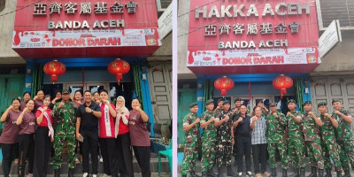 Yayasan Hakka Aceh Salurkan 170 Kantong Darah ke PMI Banda Aceh