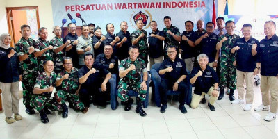 Kapendam Jaya-PWI Jaya Pererat Kerja Sama Hadapi Arus Informasi Digital