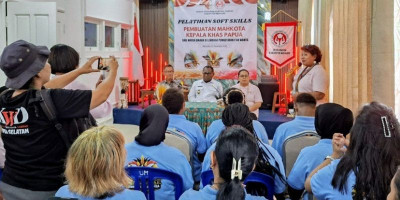 Dekranasda Merauke Beri Pelatihan Soft Skill Mahkota Papua bagi Warga Binaan Lapas
