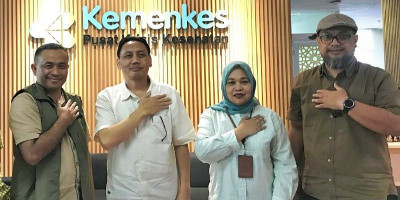 Baret ICMI Temui Kepala Puskris Kemenkes, Perkuat Respons Kesehatan Bencana Aceh
