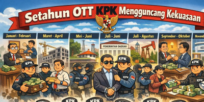 OTT KPK Sepanjang 2025 dan Rapuhnya Kekuasaan