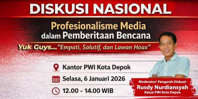 Saat Bencana Datang, Media Abai Akurasi, PWI Depok Bereaksi