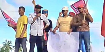 Aksi Massa di Aceh Timur, Raja Maop Desak Presiden Prabowo Tetapkan Status Bencana Nasional