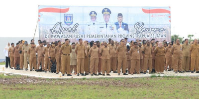Pemprov Papua Selatan Resmi Beroperasi, Gubernur Tegaskan Disiplin ASN