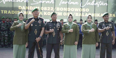 Danrem 083/Baladhika Jaya: Sertijab Dandim 0822/ Bondowoso Perkuat Regenerasi Kepemimpinan dan Soliditas Satuan