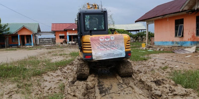Pembersihan Lumpur di Dayah Darul Itami Masuki Hari Kelima