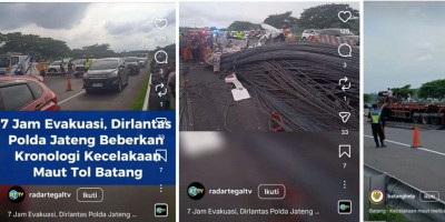 Kecelakaan Truk ODOL di Tol Batang-Semarang Soroti Rendahnya Keselamatan Jalan