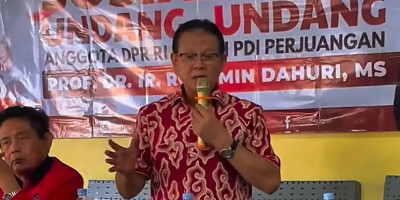 Sosialisasi Undang-Undang di Bojong Kulon, Prof. Rokhmin Dahuri Tegaskan Komitmen Pangan Berkelanjutan