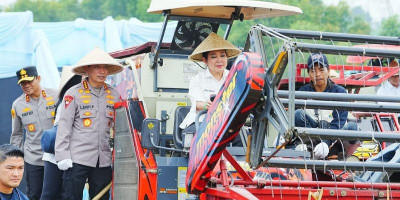 Polri Gelar Panen Raya Jagung Nasional, Perkuat Sinergi Ketahanan Pangan