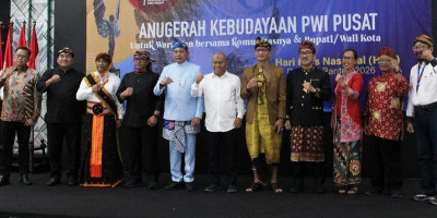 PWI Pusat Gelar Silaturahmi dan Presentasi Anugerah Kebudayaan Jelang HPN 2026