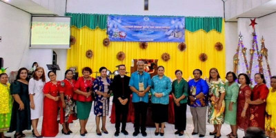 PWKI Merauke Rayakan Natal Lepas Sambut, Perkuat Peran Wanita Kristen dalam Keluarga