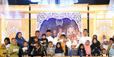 Danrem 083/Baladhika Jaya Santuni Anak Yatim di Pasuruan, Tegaskan Peran TNI Hadir untuk Kemanusiaan
