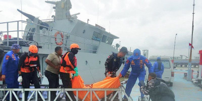 Hari Ketiga Pencarian, Korban Speedboat Tenggelam Akhirnya Ditemukan TNI AL