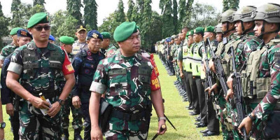 Apel Gelar Pam VVIP di Malang Raya, TNI Tegaskan Kunjungan Presiden RI Bukan Agenda Biasa