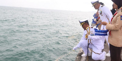 Tabur Bunga, Kodaeral IV Bangkitkan Semangat Heroik Laut